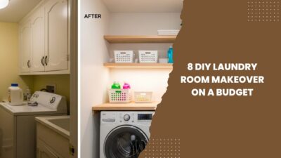 8 DIY Laundry Room Makeover on a Budget