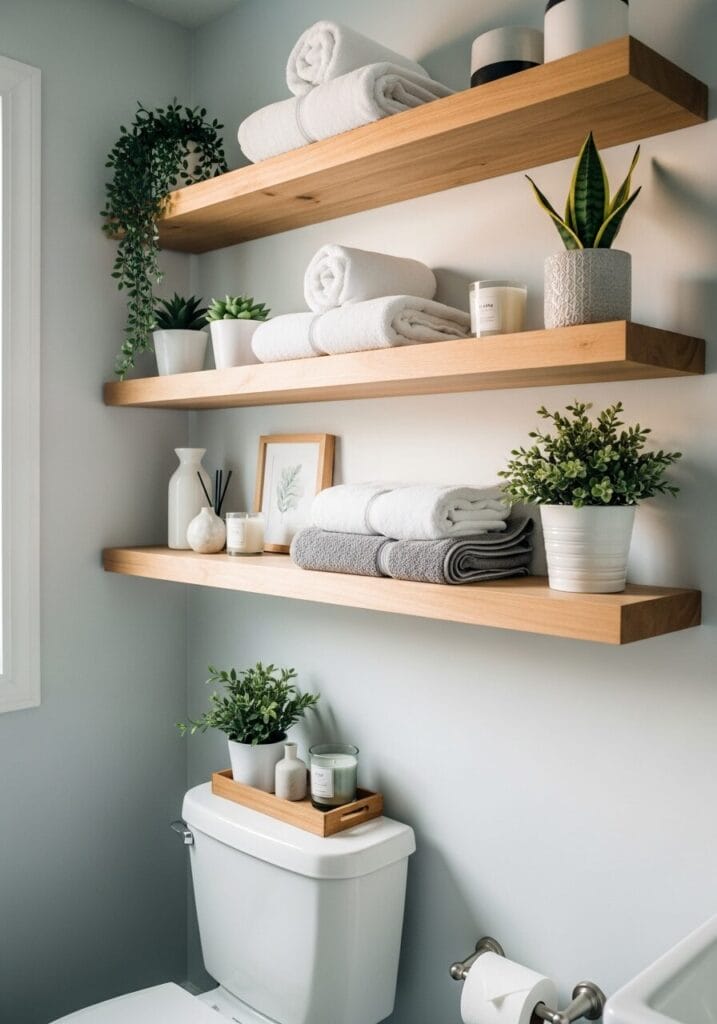 Add Floating Shelves