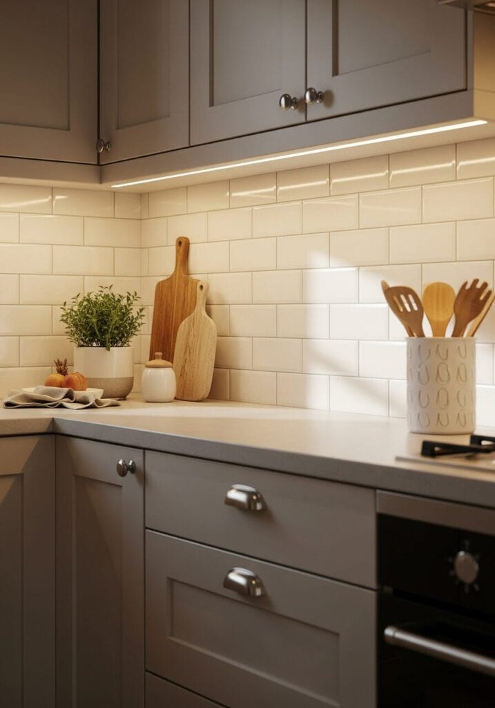 Add Peel-and-Stick Backsplash