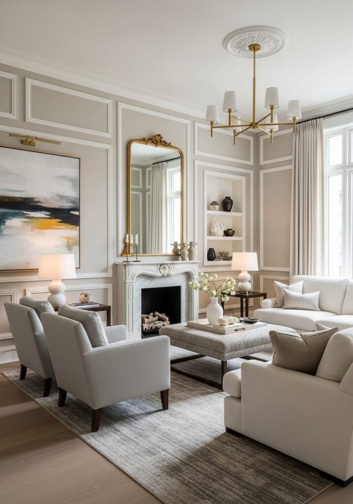 Architectural Interest With Molding or Paneling