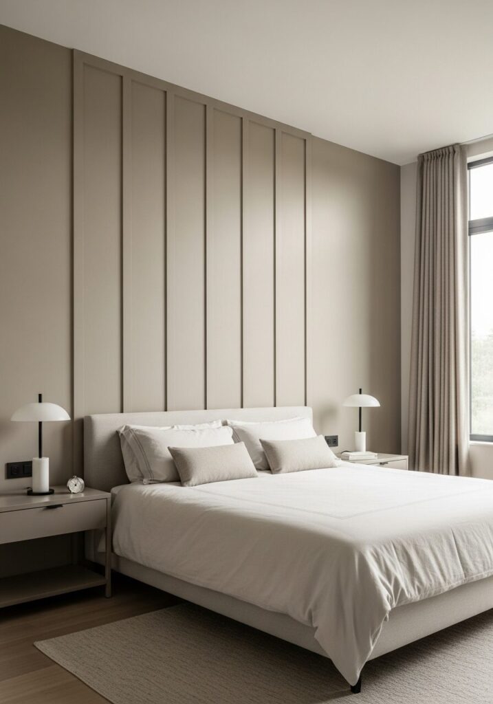 Board-and-Batten Headboard Wall 1