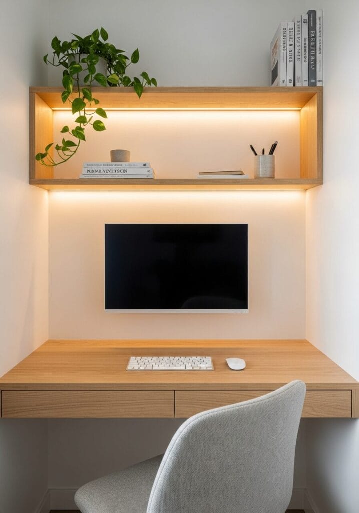 Build a Mini Home Office Wall