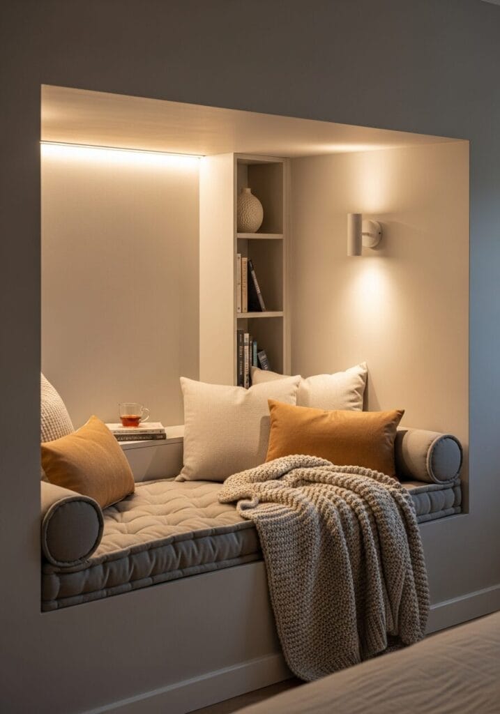 Design a Cozy Reading Nook Wall