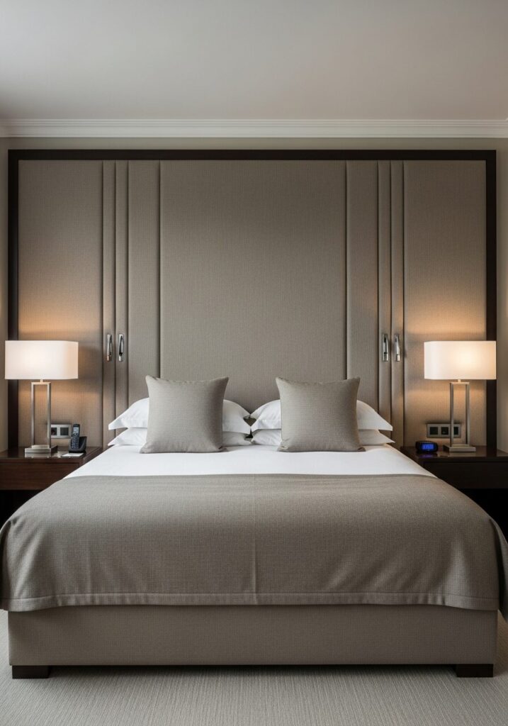 Full-Wall Fabric Headboard 2