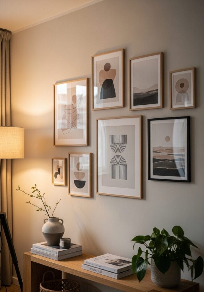 Gallery Wall With Storytelling Intent