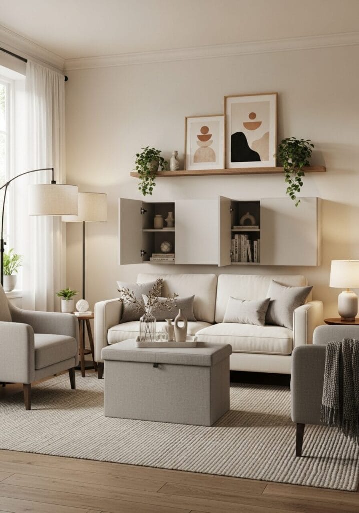 Multi-Use Furniture With Hidden Storage