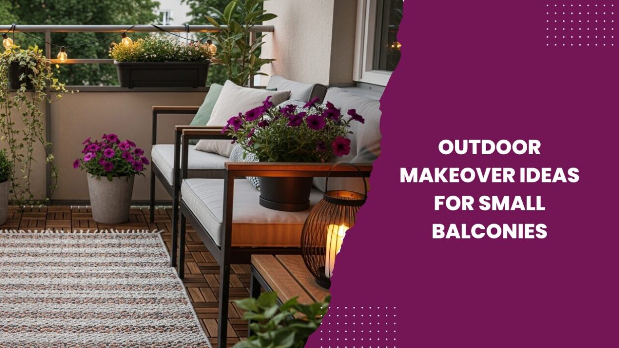Outdoor Makeover Ideas for Small Balconies