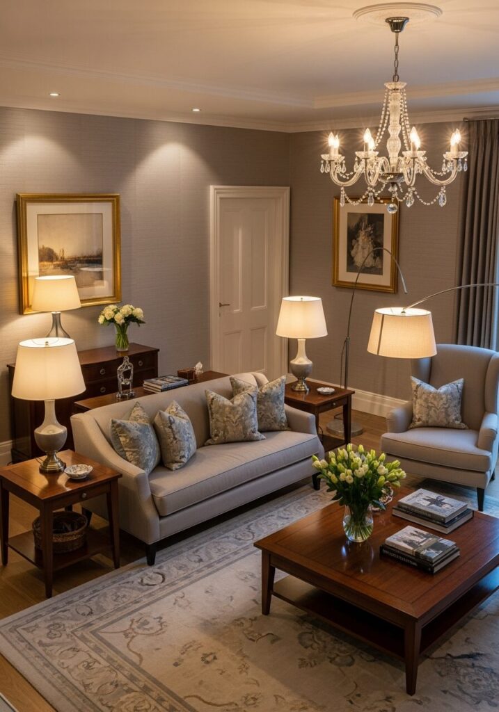 Thoughtful, Layered Lighting