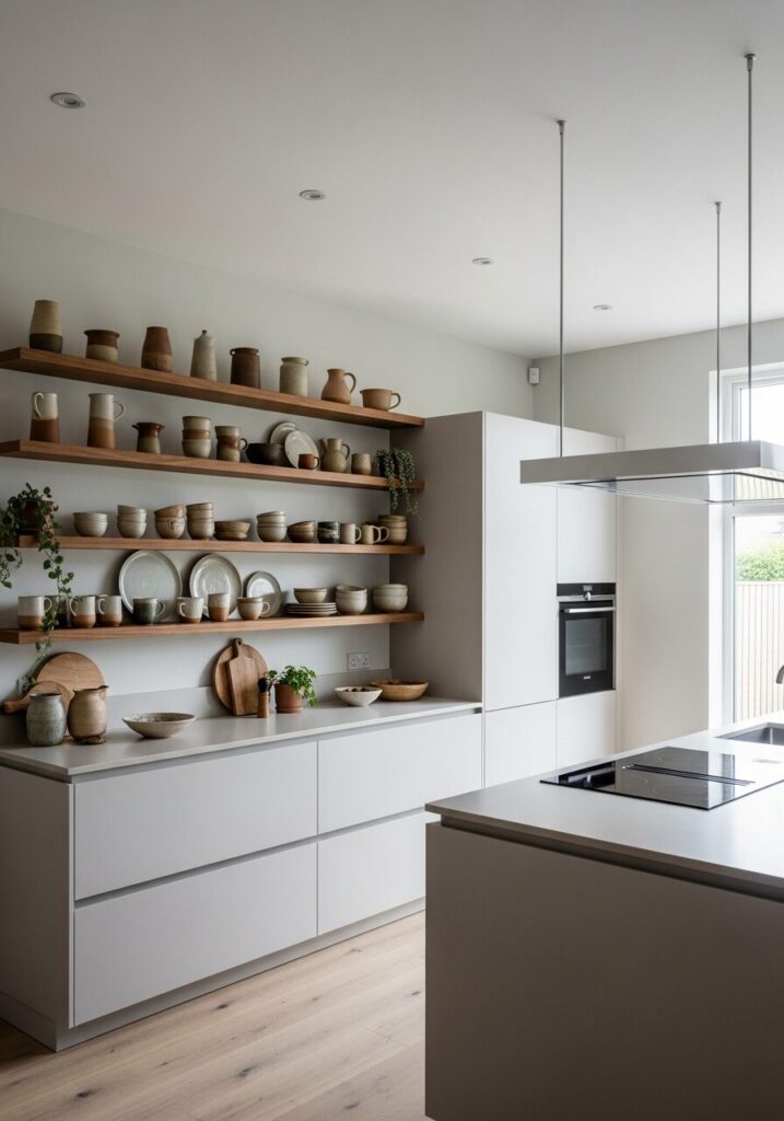 Open Shelving—Used Strategically